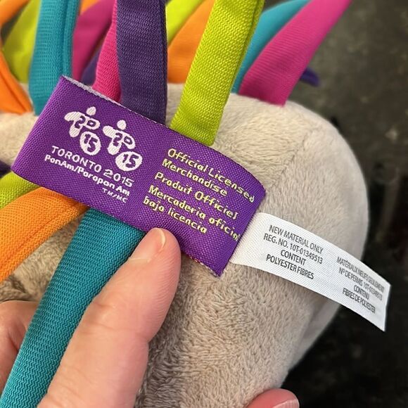 Pan Am Games Toronto 2015 Plush Pachi porcupine Plush 9" Tall - Picture 7 of 8